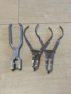 歯科用 ラバーダムパンチ クランプ鉗子 フォーセップス3点セットのサムネイル