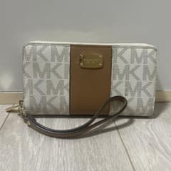 Michael Kors 長財布 ホワイト/ブラウンのサムネイル