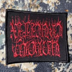 UNHOLY CRUCIFIX ワッペン パッチ ブラックメタル　BEHERITのサムネイル