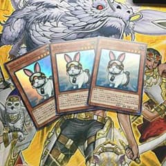 遊戯王 レスキューラビット ３枚セットのサムネイル