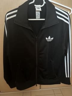 adidas トラックジャケット ブラックのサムネイル