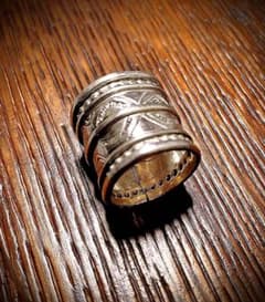 【最終価格】激レア オールドストック トゥアレグ族 リングのサムネイル