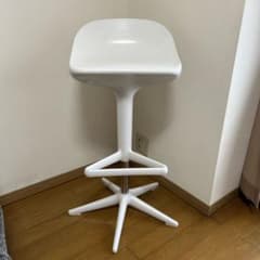 Kartell SPOON カウンターチェア ホワイト 昇降 - メルカリ