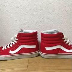 セレクト様専用！ VANS 赤 ハイカットのサムネイル
