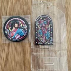 銀魂　一番カフェ　メンコレ　桂小太郎　アクスタ　缶バッジセットのサムネイル
