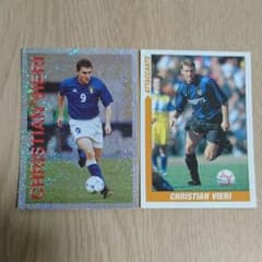 サッカー元イタリア代表クリスティアン・ヴィエリ　サイン入りユニフォーム サッカー元イタリア代表クリスティアン・ヴィエリ サイン入り