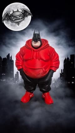 アーバンバットマンフィギュア.サイズ( XL) - メルカリ