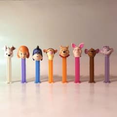 PEZ くまのプーさん 8個セット プーさんといっしょ ダービー他