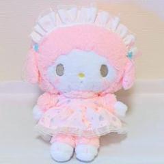 マイメロディー　マイスイートピアノ　メレンゲパーティー　ぬいぐるみマスコット マイスウィートピアノちゃん メレンゲパーティーぬいぐるみ