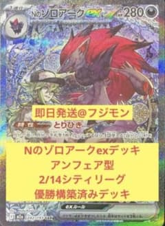 Nのゾロアークexデッキ シティリーグ優勝構築済みデッキ - メルカリ