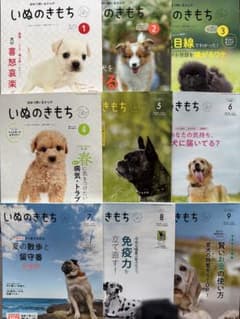 いぬのきもち 2023年 12冊セット 1部付録ありのサムネイル