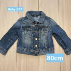 【美品】babyGap デニムジャケット 80cm