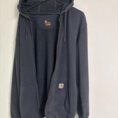 Carhartt ジップアップパーカー ブラック Lのサムネイル