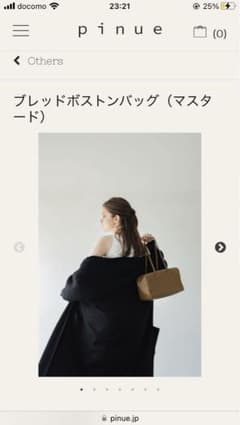 pinue ブレッドボストンバッグのサムネイル