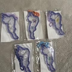 琵琶湖キーホルダー　紫　ランダム5個セットのサムネイル
