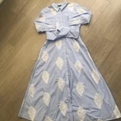 V様　ZARA☆リーフ刺繍ワンピース☆安室ちゃん着用Ｍのサムネイル