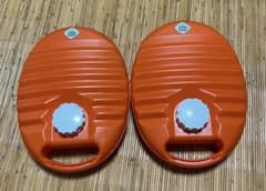 湯たんぽ オレンジ 2個セット プラスチック製 昭和レトロ - メルカリ