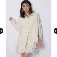 ジャスグリッティー〈美香さんコラボ〉カーデ×ペプラムワンピSET 白tall 美香さんコラボ〉カーデ×ペプラムワンピSET JUSGLITTY - メルカリ