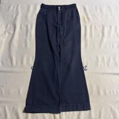 60s〜70s ブラック　カツラギ　フリスコ　フレアパンツ　フェード　炭黒 60s〜70s ブラック カツラギ フリスコ フレアパンツ フェード 炭黒