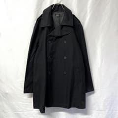 旧タグ ルーマニア製 A.P.C. アーペーセー コットンコート L ブラック