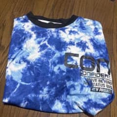 タイダイ柄 Tシャツ ブルー系 キッズのサムネイル