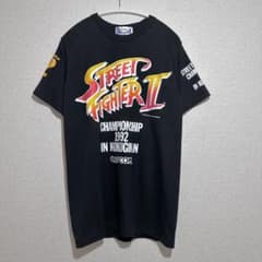 ストリートファイター2 1992年 国技館 チャンピオンシップ大会 Tシャツ