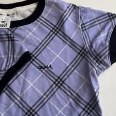 X-girl 半袖　Tシャツ　クロップド丈　チェックのサムネイル