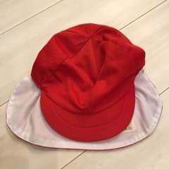赤白帽子 カラー帽子のサムネイル