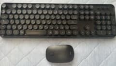 ナカバヤシ Digio2 無線 キーボード & マウス セット ブラックのサムネイル
