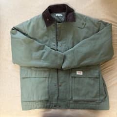 retock's コーデュロイ襟 ハンティングジャケット カーキ Lのサムネイル