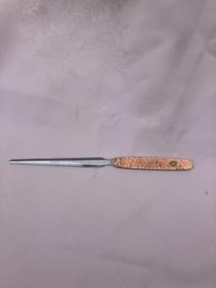 ポルシェ紋章入ペーパーナイフ 約20cm ビンテージノベルティー品 ポルシェ紋章入ペーパーナイフ 約20cm ビンテージノベルティー品