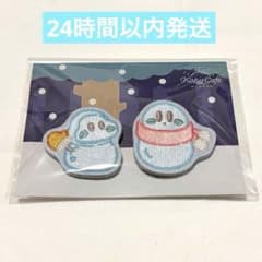 커비 카페 WINTER 자수 배지 눈사람 와돌디 자수 브로치