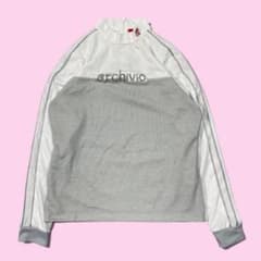 ARCHIVIO アルチビオ 長袖 ストレッチ モックネック シャツ 36 - メルカリ