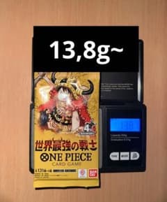 ワンピースカードゲーム 世界最強の戦士 OP-17 約13.8g~のサムネイル