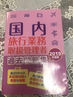 国内旅行業務取扱管理者 過去問題集 2019年度版のサムネイル