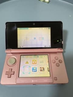Nintendo 3DS 핑크 본체와 몬스터 헌터 XX 카세트