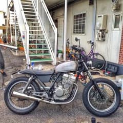 にひかわ様専用！！メガホン マフラー クラブマン GB250 メガフォンのサムネイル
