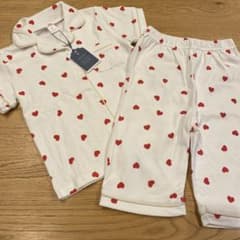 cottoli パジャマ ルームウェア ハート 90 バースデイのサムネイル