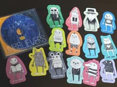 【ステッカー12枚付】CD　アンビリーバーズ（UNBELIEVERS）のサムネイル