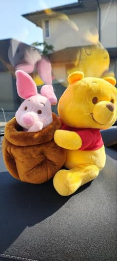 くまのプーさんとピグレット ぬいぐるみのサムネイル