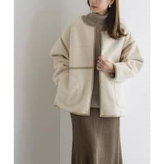 【最終価格】2wayボアコート Pierrot リバーシブルコートのサムネイル