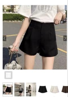 GRL タックハイウエストショートパンツのサムネイル