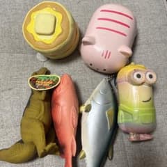 スクイーズ マスコット 6点セットのサムネイル