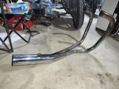 gs400 YOSHIMURA 二重構造 マフラー - メルカリ