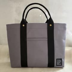 8号帆布トートバッグ横型☆M128D☆ハンドメイド - メルカリ