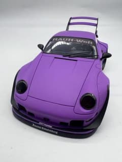 No112ミニカー1/18箱あり RWB 993 ROTANA PURPLE No112ミニカー1/18箱あり RWB 993 ROTANA PURPLE - メルカリ