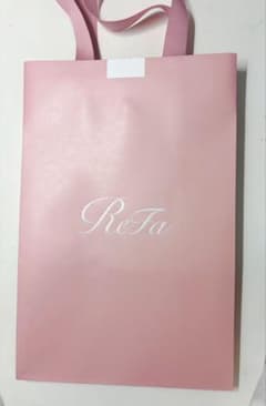 ReFa ショップ袋 ピンク 紙袋のサムネイル