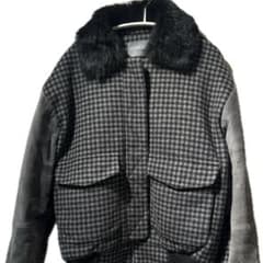 ANTIPODIUM
チェック柄 ファー付き　ブルゾンのサムネイル