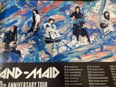 BAND-MAID A2ポスター 10th anniversary tour - メルカリ
