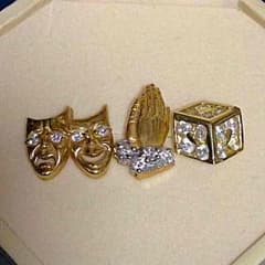 キャッチ無し10K☆14K☆ピアス8点セット（＾ω＾）のサムネイル